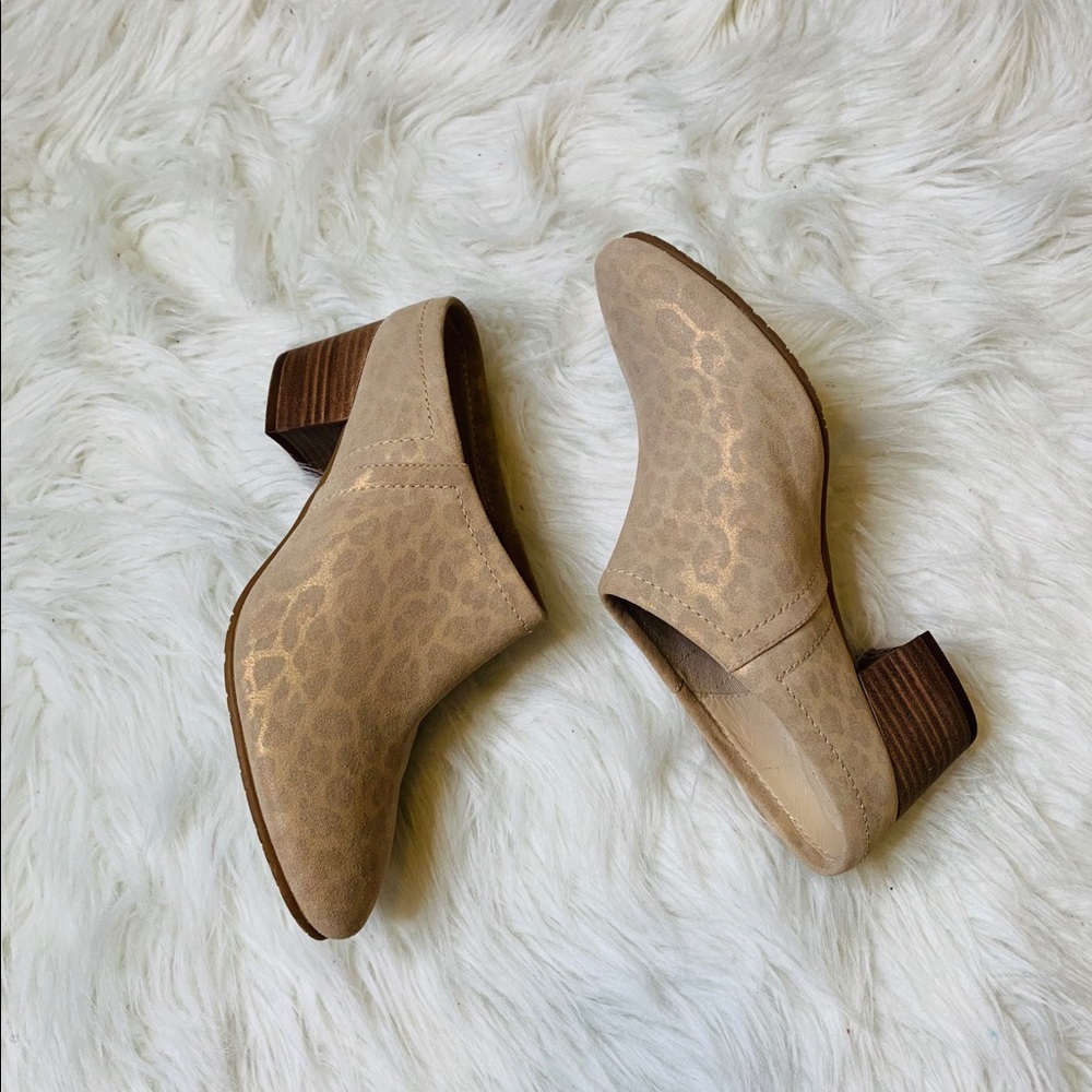 Leopard Print Mules